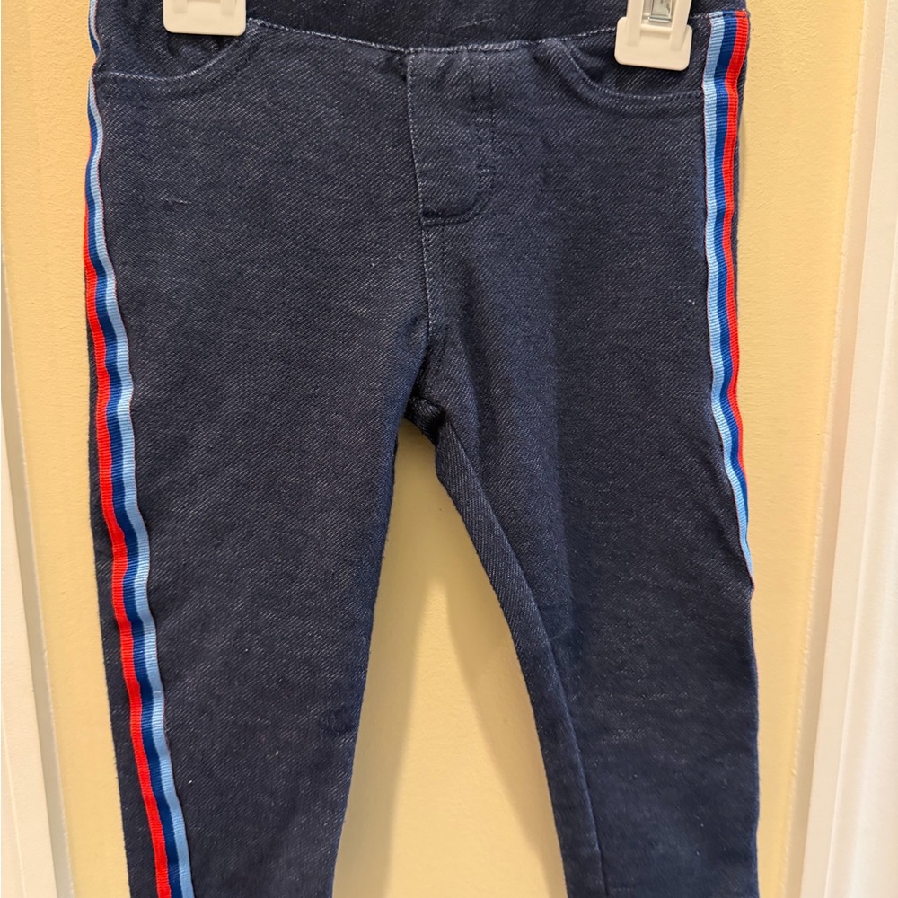 AMERICANA BCBGGirls Toddler Girl Striped Leggings Size 2T